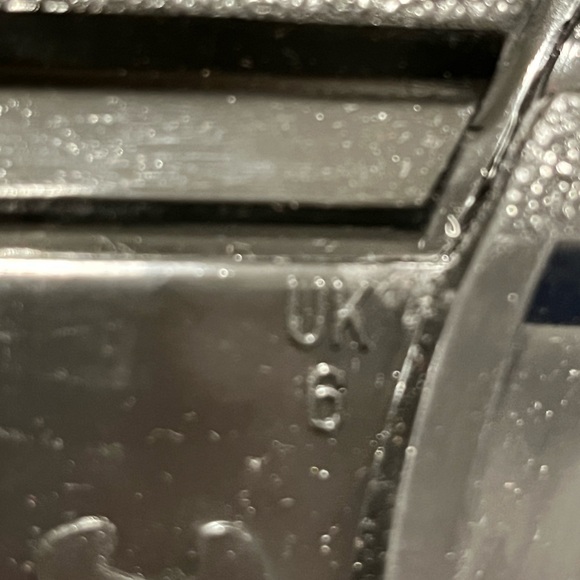 Juju Black Jelly Babe Sandals Sz 8 UK 6 Heels Woven Plastic Buckle Womens Shoes - Picture 7 of 8